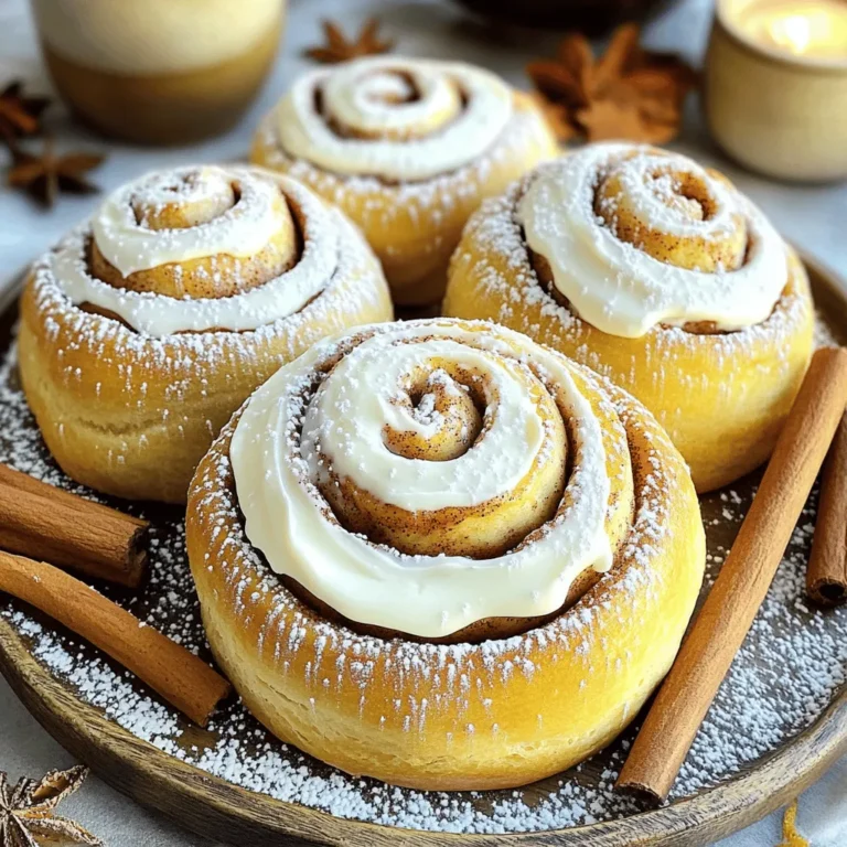 Um die besten Zimtschnecken zu machen, brauchst du einige Hauptzutaten. Diese Zutaten sind wichtig, um den perfekten Geschmack und die richtige Konsistenz zu erreichen. Hier ist die Liste: - 4 Tassen Allzweckmehl - 1 Paket (2 ¼ TL) Trockenhefe - 1 Tasse warme Milch (43°C/110°F) - 1/3 Tasse Kristallzucker - 1/2 Tasse ungesalzene Butter, geschmolzen - 1 großes Ei - 1 TL Vanilleextrakt - 1 TL Salz - 1 EL gemahlener Zimt - 1/2 Tasse brauner Zucker, fest gepackt - 1/4 Tasse Rosinen (optional) - 1 Tasse Puderzucker (für das Frosting) - 2 EL Milch (für das Frosting) - 1/2 TL Vanilleextrakt (für das Frosting) Manchmal möchte ich meine Zimtschnecken aufpeppen. Du kannst verschiedene Zutaten hinzufügen, um neue Geschmäcker zu entdecken. Hier sind einige Ideen: - Nüsse: Walnüsse oder Pekannüsse für einen Crunch. - Früchte: Äpfel oder Birnen für einen fruchtigen Twist. - Schokolade: Dunkle Schokoladenstückchen für eine süße Note. - Gewürze: Muskatnuss oder Kardamom für zusätzlichen Geschmack. Gute Zimtschnecken erfordern auch die richtigen Geräte. Hier ist, was du brauchst: - Große Rührschüssel - Kleine Schüssel - Teigrolle - Messbecher und -löffel - Backform - Küchentuch - Schneidebrett und scharfes Messer Jetzt bist du bereit, die besten Zimtschnecken zu backen! Du findest die komplette Anleitung im Full Recipe. Um die besten Zimtschnecken zu machen, aktiviere zuerst die Hefe. Mische in einer kleinen Schüssel warme Milch, Trockenhefe und eine Prise Zucker. Lass die Mischung für etwa 5-10 Minuten stehen. Sie sollte schaumig werden. In einer großen Schüssel vermenge geschmolzene Butter, Kristallzucker, ein Ei, Vanilleextrakt und Salz. Füge dann die schaumige Hefemischung hinzu. Rühre alles gut um. Jetzt kommt das Mehl ins Spiel. Gib nach und nach 3 Tassen Mehl in die Mischung. Rühre, bis ein weicher Teig entsteht. Gib den Teig auf eine leicht bemehlte Fläche. Knete ihn für etwa 5-7 Minuten. Der Teig sollte glatt und elastisch sein. Wenn er klebt, füge mehr Mehl hinzu. Danach lege den Teig in eine gefettete Schüssel. Decke ihn mit einem feuchten Tuch ab. Lass ihn an einem warmen Ort etwa 1 Stunde gehen, bis er sich verdoppelt hat. Während der Teig aufgeht, bereite die Füllung vor. In einer Schüssel vermenge braunen Zucker, Zimt und Rosinen, falls du sie magst. Nach der Gehzeit schlage mit der Faust in die Mitte des Teigs. Rolle ihn auf einer bemehlten Fläche in ein Rechteck von etwa 40x30 cm aus. Bestreiche den Teig mit geschmolzener Butter und verteile die Zimt-Zucker-Mischung gleichmäßig. Beginne an einer langen Kante und rolle den Teig vorsichtig auf. Drücke die Naht leicht zusammen. Schneide die Rolle in 12 gleich große Stücke. Setze sie in eine gefettete Backform und lass sie weitere 30-40 Minuten gehen. Heize deinen Ofen auf 175°C vor. Backe die Zimtschnecken für 20-25 Minuten. Sie sollten goldbraun sein. Während sie backen, bereite das Frosting vor. Mische Puderzucker, Milch und Vanilleextrakt in einer Schüssel. Wenn die Zimtschnecken fertig sind, lass sie ein paar Minuten abkühlen. Träufle dann das Frosting gleichmäßig darüber. Genieße deine frisch gebackenen Zimtschnecken! Wenn du mehr Details brauchst, schau dir das [Full Recipe] an. Wenn Sie Zimtschnecken machen, gibt es einige Fehler, die Sie vermeiden sollten. - Zu kalte Zutaten: Stellen Sie sicher, dass die Milch warm ist, aber nicht heiß. - Hefe nicht aktivieren: Lassen Sie die Hefe genügend Zeit, um schaumig zu werden. - Teig zu wenig kneten: Kneten Sie den Teig gut, damit er elastisch wird. - Nicht genug gehen lassen: Geben Sie dem Teig genug Zeit, um zu wachsen. Diese kleinen Punkte machen einen großen Unterschied. Die Konsistenz des Teigs ist entscheidend für den Erfolg Ihrer Zimtschnecken. - Weicher Teig: Der Teig sollte weich und geschmeidig sein, aber nicht kleben. - Mehl nach Bedarf hinzufügen: Fügen Sie nach und nach Mehl hinzu, während Sie kneten. - Ruhen lassen: Lassen Sie den Teig an einem warmen Ort ruhen. Wenn der Teig richtig ist, werden Ihre Zimtschnecken fluffig und lecker. Um die besten Zimtschnecken zu backen, sollten Sie einige Backpraktiken beachten. - Temperatur: Heizen Sie den Ofen gut vor. - Platz für die Schnecken: Lassen Sie genug Platz zwischen den Schnecken in der Form. - Frosting nach dem Abkühlen: Träufeln Sie das Frosting, wenn die Schnecken abgekühlt sind. Diese Tipps helfen Ihnen, perfekte Zimtschnecken zu backen. Probieren Sie das Rezept aus dem Full Recipe! {{image_4}} Zimtschnecken sind vielseitig. Sie können die Füllung leicht ändern. Zum Beispiel, anstelle von Zimt und Zucker, fügen Sie Kakao hinzu. Oder verwenden Sie gemahlene Nüsse für mehr Textur. Ein wenig Muskatnuss kann auch einen neuen Geschmack bringen. Sie können auch Früchte wie Äpfel oder Birnen hinzufügen. Diese geben eine frische Note. Experimentieren Sie mit verschiedenen Gewürzen, um neue Kombinationen zu entdecken. Für glutenfreie Zimtschnecken können Sie spezielle Mehle nutzen. Reismehl oder Mandelmehl sind gute Optionen. Kombinieren Sie diese mit Kartoffelstärke für eine bessere Textur. Ein glutenfreies Rezept erfordert oft mehr Flüssigkeit. Achten Sie darauf, die Hefe gut zu aktivieren. So erhalten Sie fluffige und leckere Schnecken. Viele glutenfreie Mehlmischungen sind schon fertig gemischt. Diese machen die Zubereitung einfacher. Das Frosting macht die Zimtschnecken besonders. Klassisches Frosting aus Puderzucker, Milch und Vanille ist immer beliebt. Wenn Sie es fruchtiger mögen, probieren Sie Zitronen- oder Frischkäsefrosting. Ein Schokoladenfrosting kann auch sehr lecker sein. Für eine besondere Note mischen Sie etwas Karamell oder Erdnussbutter in das Frosting. Diese Variationen bringen Abwechslung auf den Tisch. Jeder kann seine Lieblingsversion finden. Um Zimtschnecken frisch zu halten, sollten Sie sie in einem luftdichten Behälter aufbewahren. Legen Sie Backpapier zwischen die Schnecken, um ein Kleben zu verhindern. So bleiben sie weich und lecker. Lagern Sie sie an einem kühlen Ort, weg von direkter Sonne. Wenn Sie die Zimtschnecken in den Kühlschrank stellen, verlieren sie schnell ihre Frische. Zimtschnecken lassen sich gut einfrieren. Wickeln Sie sie einzeln in Frischhaltefolie und legen Sie sie in einen Gefrierbeutel. So bleiben sie bis zu drei Monate haltbar. Zum Auftauen, nehmen Sie die gewünschte Menge heraus und lassen Sie sie über Nacht im Kühlschrank. Sie können sie dann bei Raumtemperatur aufwärmen oder kurz in der Mikrowelle erhitzen. Um Zimtschnecken wieder frisch und warm zu genießen, können Sie sie im Ofen aufwärmen. Heizen Sie den Ofen auf 175°C vor. Legen Sie die Schnecken auf ein Backblech und backen Sie sie 5-10 Minuten lang. Alternativ können Sie sie in der Mikrowelle für 10-15 Sekunden erhitzen. Für ein extra frisches Erlebnis, träufeln Sie etwas Frosting darüber, bevor Sie sie servieren. Hausgemachte Zimtschnecken sind frisch am besten. Sie bleiben bei Raumtemperatur 2 bis 3 Tage lecker. Wickeln Sie sie in Frischhaltefolie oder legen Sie sie in einen luftdichten Behälter. Für längere Haltbarkeit können Sie sie kühlen. Im Kühlschrank halten sie bis zu 1 Woche. Sie können die Zimtschnecken auch einfrieren. So bleiben sie bis zu 3 Monate gut. Ja, Sie können die Zimtschnecken im Voraus machen. Bereiten Sie den Teig bis zur ersten Gehzeit vor. Nach dem Gehen lassen können Sie die Schnecken formen und in den Kühlschrank stellen. Lassen Sie sie dort über Nacht ruhen. Am nächsten Morgen backen Sie sie einfach. So sparen Sie Zeit und genießen frische Zimtschnecken. Wenn der Teig nicht aufgeht, überprüfen Sie die Hefe. Sie muss frisch und aktiv sein. Verwenden Sie warme Milch, keine heiße. Wenn der Teig kalt ist, wird er nicht aufgehen. Lassen Sie ihn an einem warmen Ort gehen. Manchmal hilft auch ein warmes Wasserbad. Wenn alles fehlschlägt, können Sie einen neuen Teig starten. Ja, Sie können die Zimtschnecken vegan machen. Ersetzen Sie die Butter durch vegane Margarine. Nutzen Sie pflanzliche Milch, wie Mandel- oder Sojamilch. Verwenden Sie auch ein pflanzliches Ei-Ersatzmittel. So bleiben die Zimtschnecken lecker und vegan. Experimentieren Sie mit verschiedenen Füllungen für mehr Geschmack. In diesem Blog-Post haben wir alles zu Zimtschnecken behandelt. Wir haben die besten Zutaten und Küchengeräte besprochen. Zudem gab es eine einfache Schritt-für-Schritt-Anleitung, um fantastische Zimtschnecken zu backen. Daraufhin folgten wertvolle Tipps für den perfekten Teig. Abgerundet haben wir das Thema mit Lagerung und häufigen Fragen. Zimtschnecken sind vielseitig und machen Spaß. Ich hoffe, du probierst es aus!